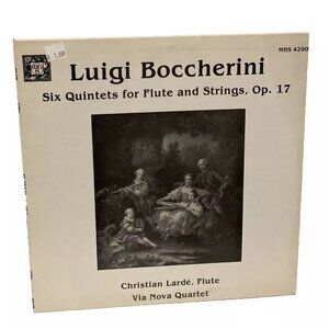 Six Quintets For Flute And Strings, Op. 17 (Vinyl, 1980) Musical Heritage Societ